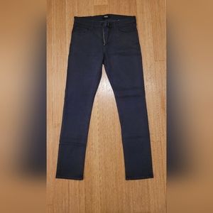 Paige Lennox Nightfall Coated Denim Mens Jeans Size 31